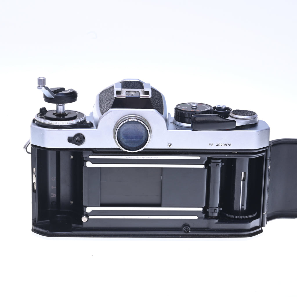 Nikon FE 35mm Film Camera with 50mm f/1.8 Series E Lens