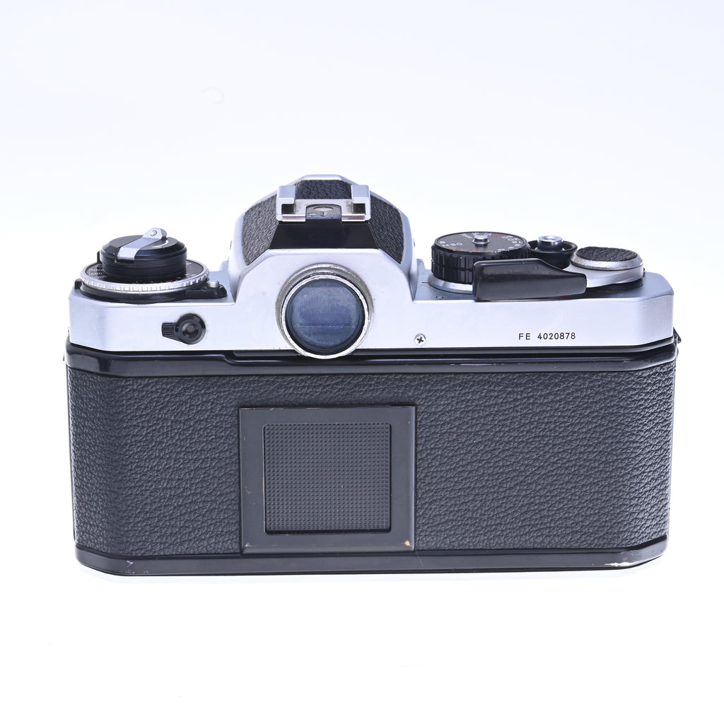 Nikon FE 35mm Film Camera with 50mm f/1.8 Series E Lens