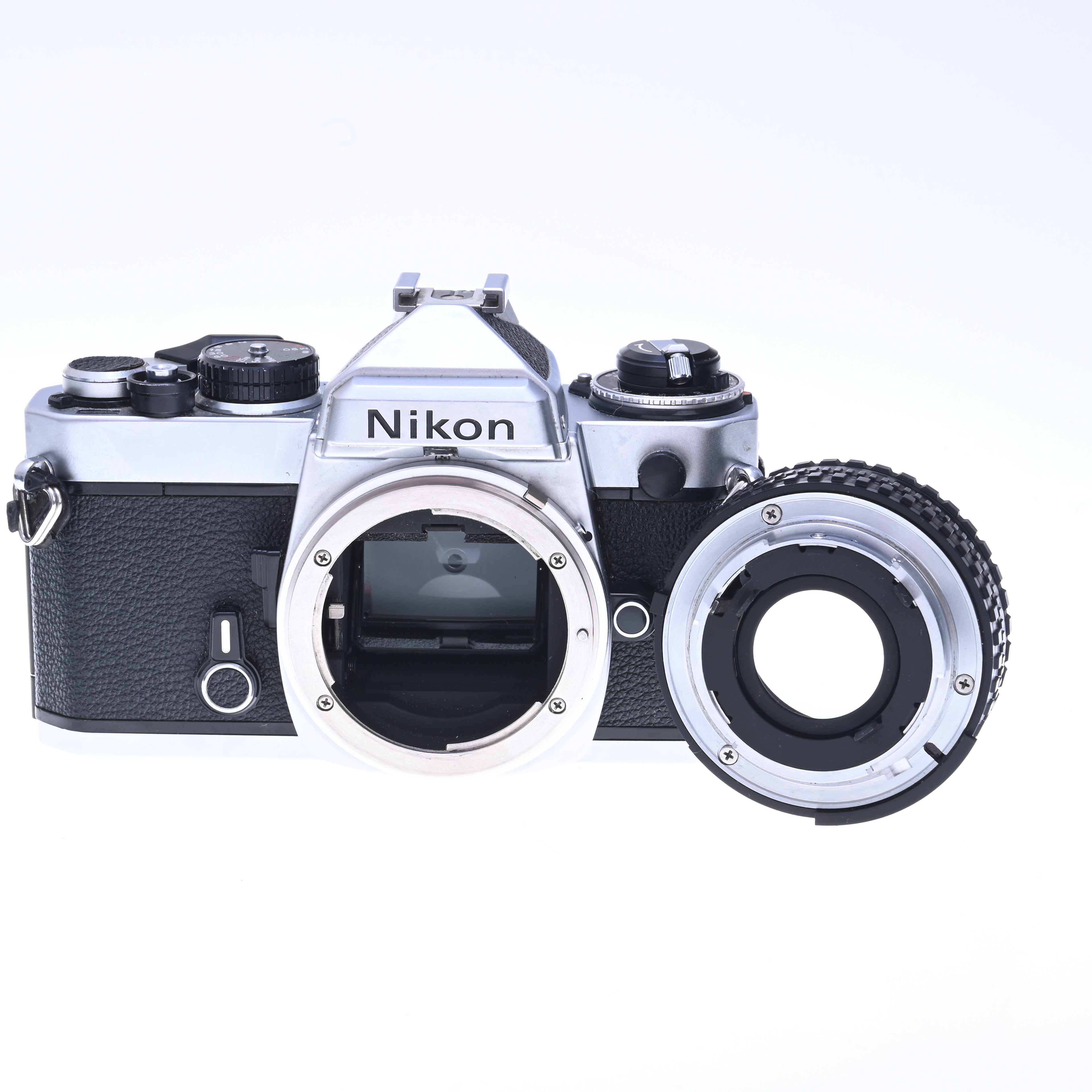 Nikon FE 35mm Film Camera with 50mm f/1.8 Series E Lens
