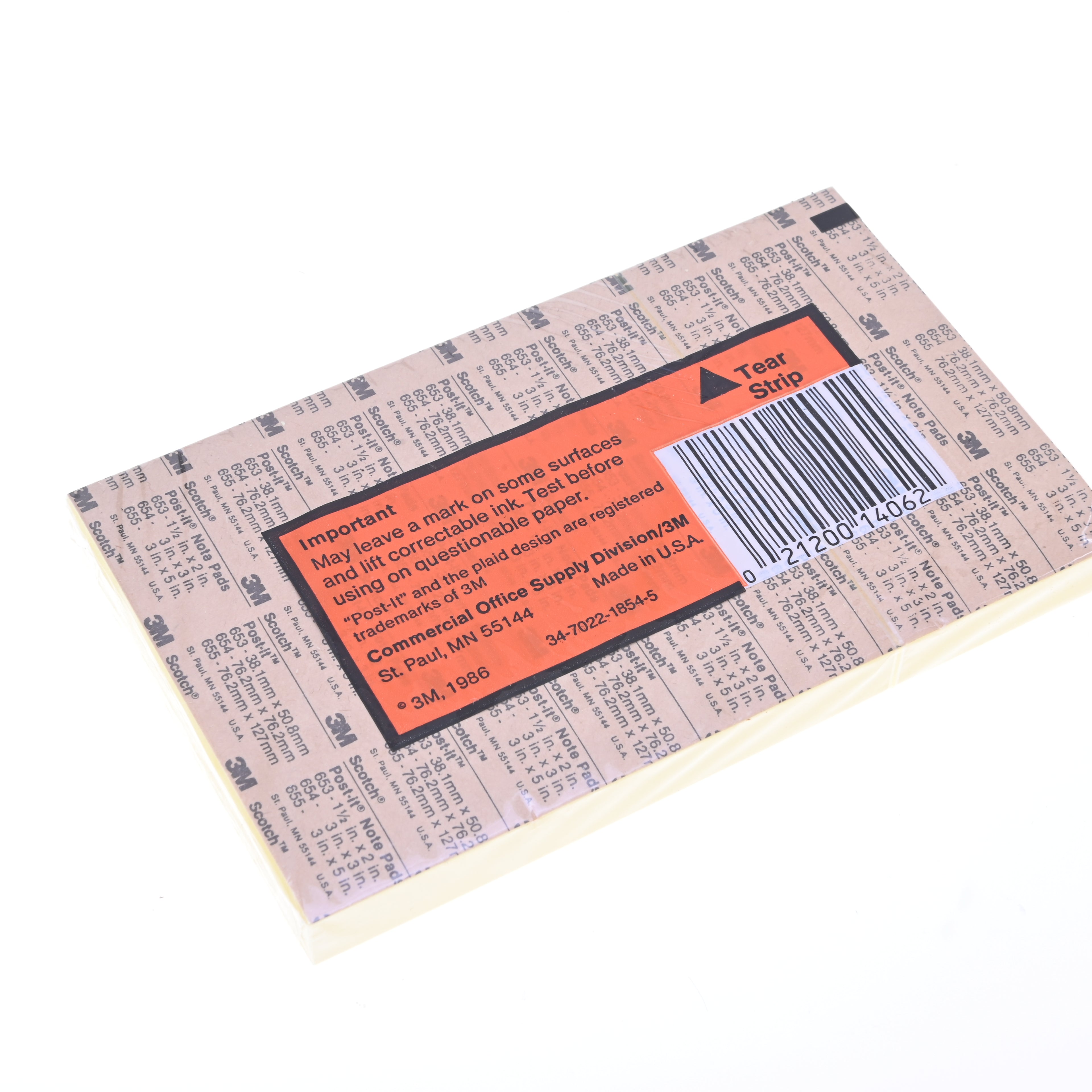 Canon Laser Beam Printer Post It Note Holder
