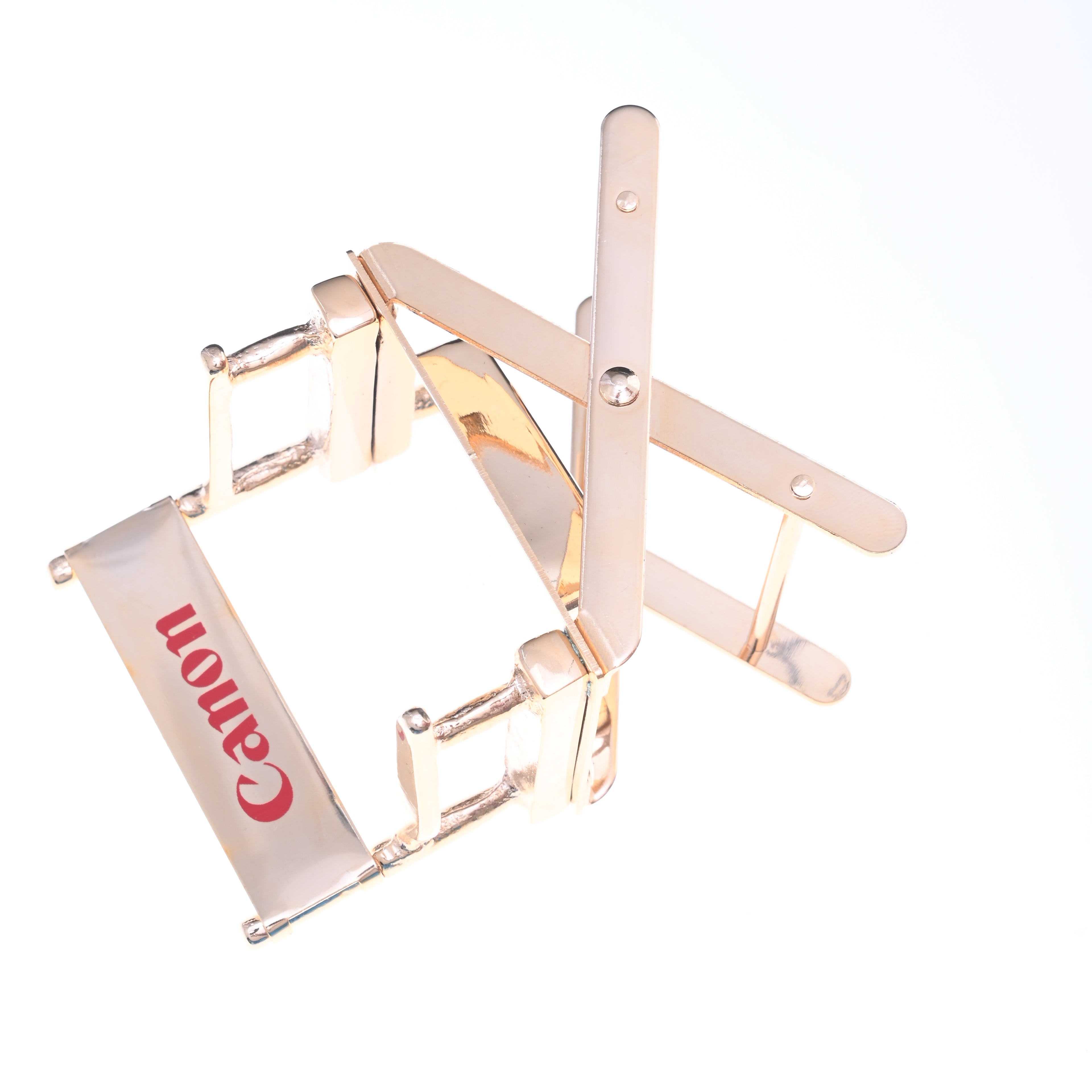 Canon Brass Director Chair Desktop Paperclip Holder