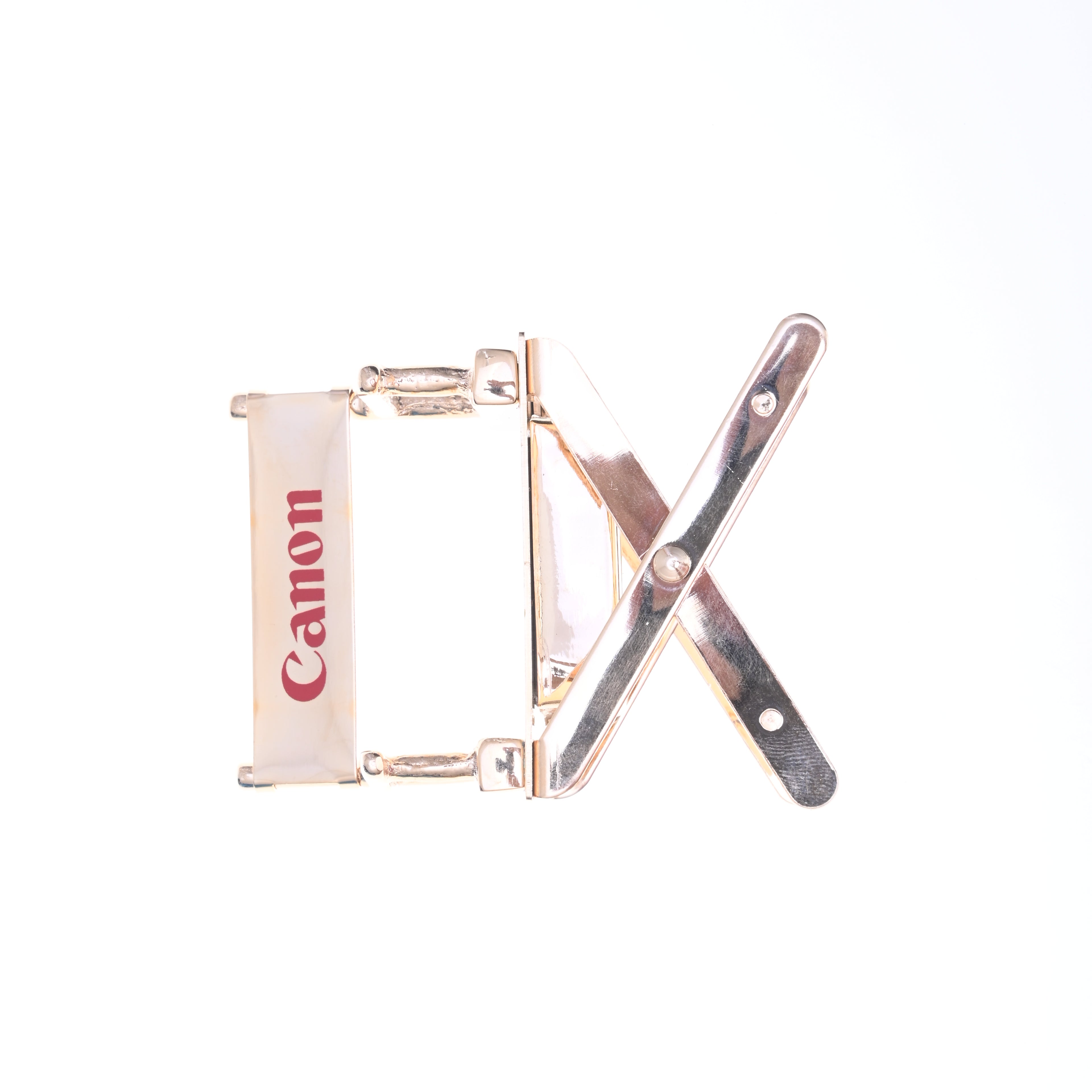 Canon Brass Director Chair Desktop Paperclip Holder